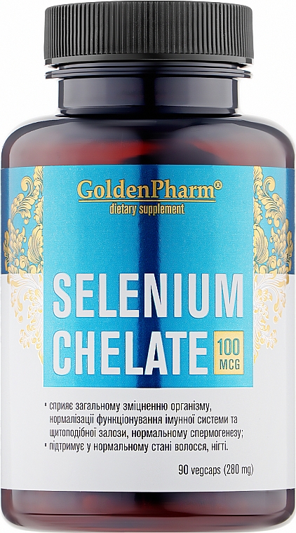 Suplement diety Chelat selenu 100 mcg, 90 kapsułek - Multiwitaminy dla dorosłych