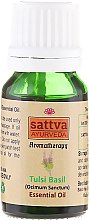 Olejek z bazylii azjatyckiej - Sattva Ayurveda Aromatherapy Tulsi Basil Essential Oil — Zdjęcie N2