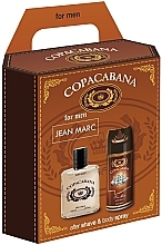 Zestaw - Jean Marc Copacabana (deo/150ml + after/shave/lot/100ml) — Zdjęcie N1