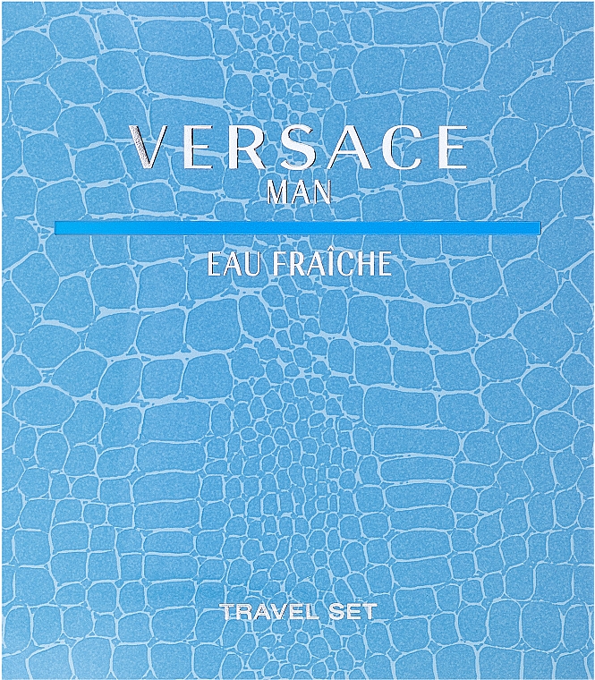 Versace Man Eau Fraiche - Zestaw (edt 100 ml + sh/gel 100 ml) — Zdjęcie N1