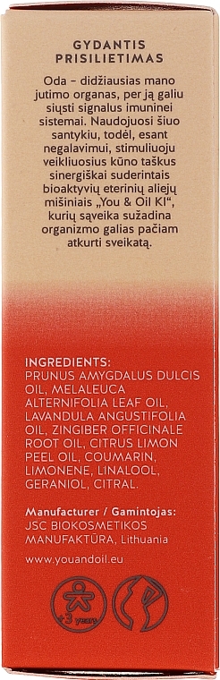 PRZECENA! Mieszanka olejków eterycznych - You & Oil KI-Throat Touch Of Welness Essential Oil * — Zdjęcie N3