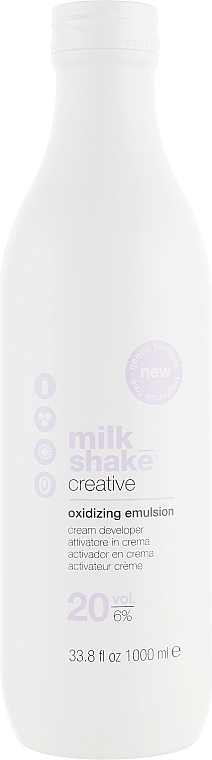 Emulsja utleniająca 20 vol. 6% - Milk_shake Creative Oxidizing Emulsion — Zdjęcie N1