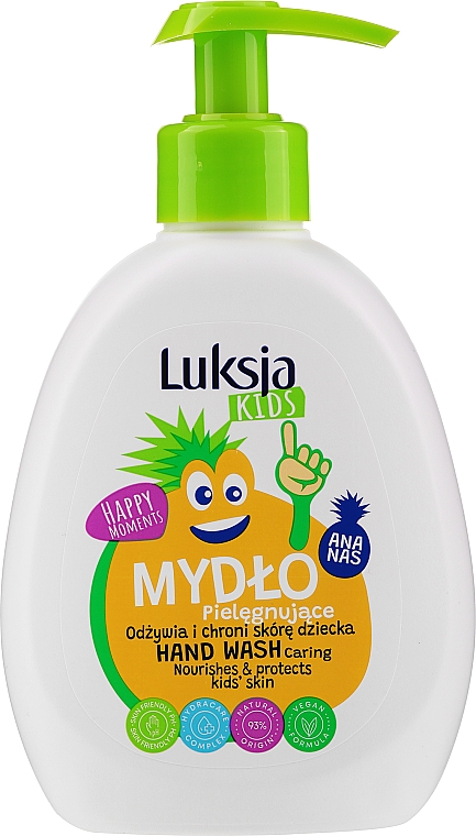 Mydło pielęgnujące dla dzieci Ananas - Luksja Kids — Zdjęcie N1