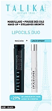 Kup Zestaw - Talika Lipcils Duo Make-Up Set Black (maskara/8.5ml + eye/liner/0.8ml)