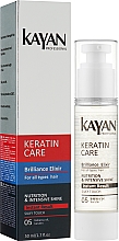 Eliksir diamentowy do wszystkich rodzajów włosów - Kayan Professional Keratin Care Brilliance Elixir — Zdjęcie N2