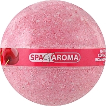Kula do kąpieli dla dzieci Wiśnia - Bioton Cosmetics Spa & Aroma Cherry Bath Bomb — Zdjęcie N1