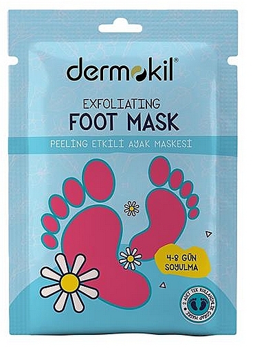 Maska do stóp z efektem złuszczającym - Dermokil Exfoliating Foot Mask — Zdjęcie N1