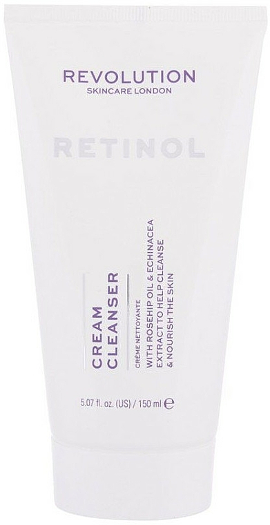 Oczyszczający krem do mycia twarzy - Revolution Skincare Retinol Cleansing Cream — Zdjęcie N1