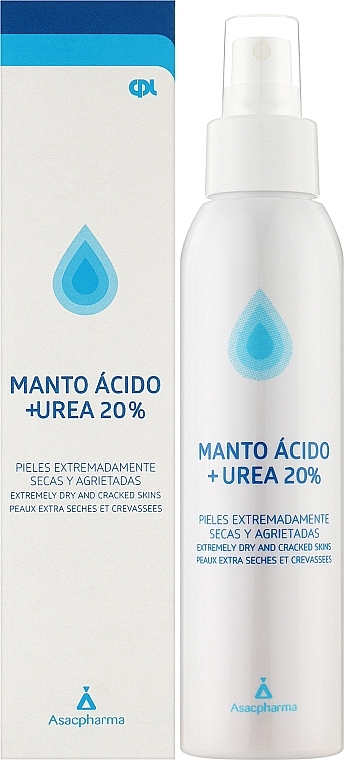 Nawilżający spray z mocznikiem 20% - Asacpharma CPI Mantle Acid + Urea 20% — Zdjęcie N2