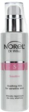 Mleczko oczyszczające do skóry z trądzikiem różowatym - Norel Arnica Milk For Couperose Skin — Zdjęcie N2