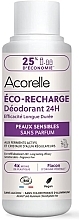 Bezzapachowy dezodorant w kulce do skóry wrażliwej - Acorelle Deodorant Roll On 24H Sensitive Skins Eco-refill (uzupełnienie) — Zdjęcie N1