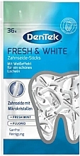 Wykałaczki Odświeżające i wybielające, 36 szt. - DenTek Fresh And White — Zdjęcie N1