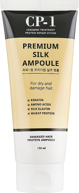 Serum do włosów z proteinami jedwabiu - Esthetic House CP-1 Premium Silk Ampoule — Zdjęcie N1