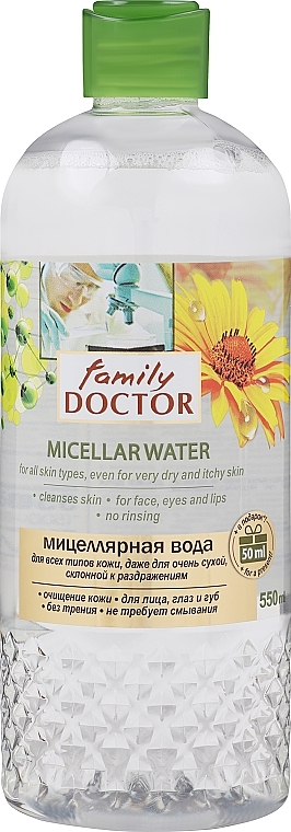 Płyn micelarny do wszystkich rodzajów skóry - Family Doctor — Zdjęcie N5