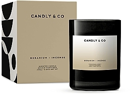Świeca zapachowa - Candly & Co No.1 Geranium Incense — Zdjęcie N1
