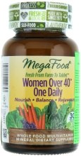 Kup Multiwitaminy Jedna tabletka dla kobiet po 40 roku życia - Mega Food Vitamins