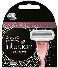 Wymienne ostrza, 4 sztuki - Wilkinson Sword Intuition Complete — Zdjęcie N1