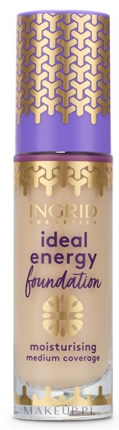 Podkład nawilżający - Ingrid Cosmetics Ideal Energy Moisturising Foundation — Zdjęcie 03 – Almond
