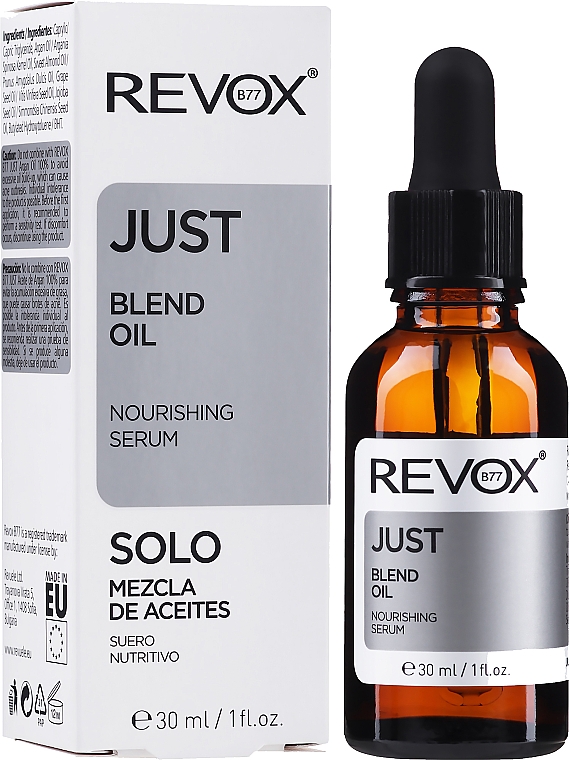 Nawilżające serum olejowe - Revox Just Blend Oil Nourishing Serum — Zdjęcie N2