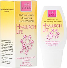 Odżywiające serum do twarzy z kwasem hialuronowym - Bione Cosmetics Hyaluron Life Serum — Zdjęcie N1