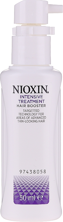 Preparat przyspieszający wzrost włosów - Nioxin Intesive Treatment Hair Booster — Zdjęcie N3