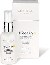 Antyoksydacyjny krem rewitalizujący z witaminą C 3% - Sensum Mare Algopro C Revitalizing And Antioxidant Cream — Zdjęcie N2