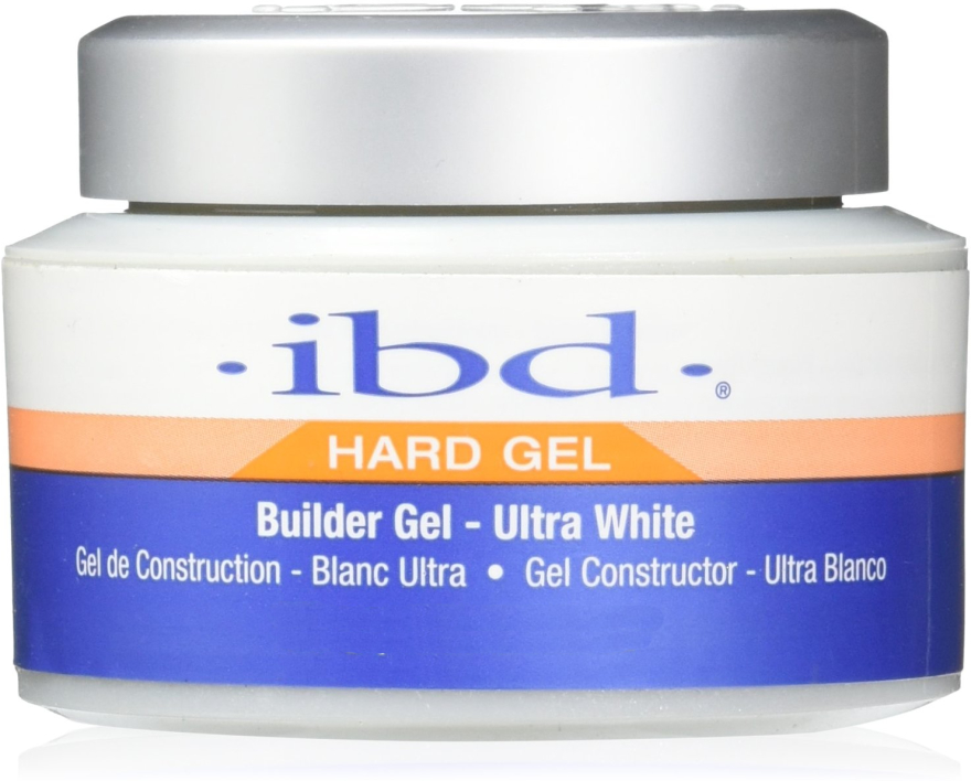 Żel budujący do paznokci Biały - IBD Spa Builder Gel Ultra White — Zdjęcie N1