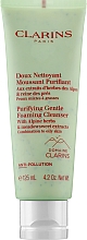 Pianka do mycia twarzy z ziołami alpejskimi - Clarins Purifying Gentle Foaming Cleanser With Alpine Herbs — Zdjęcie N1