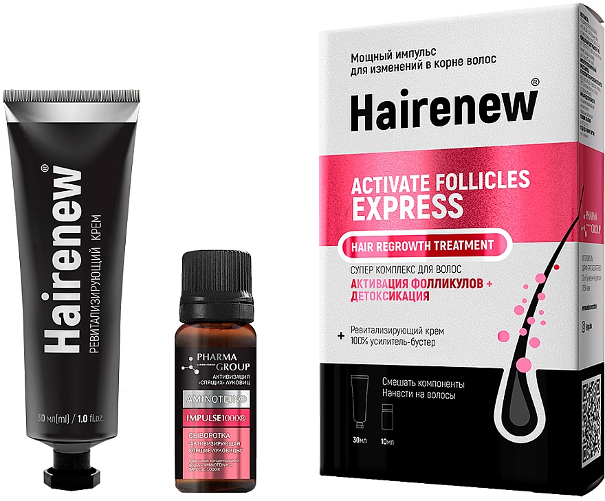 Kompleks do włosów Ekspresowa aktywacja mieszków włosowych - Hairenew Activate Follicles Express Treatment — Zdjęcie N2