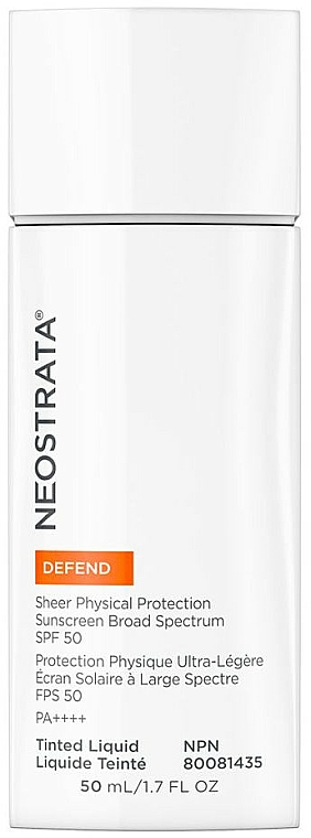 Krem do opalania - Neostrata Defend Sheer Physical Protector SPF 50  — Zdjęcie N1