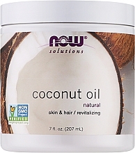 Kup Naturalny olej kokosowy na zdrową skórę i włosy - Now Foods Solution Coconut Oil