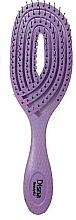 Szczotka do włosów owalna, fioletowa - Disna Beauty4U Magic Twister Brush — Zdjęcie N1