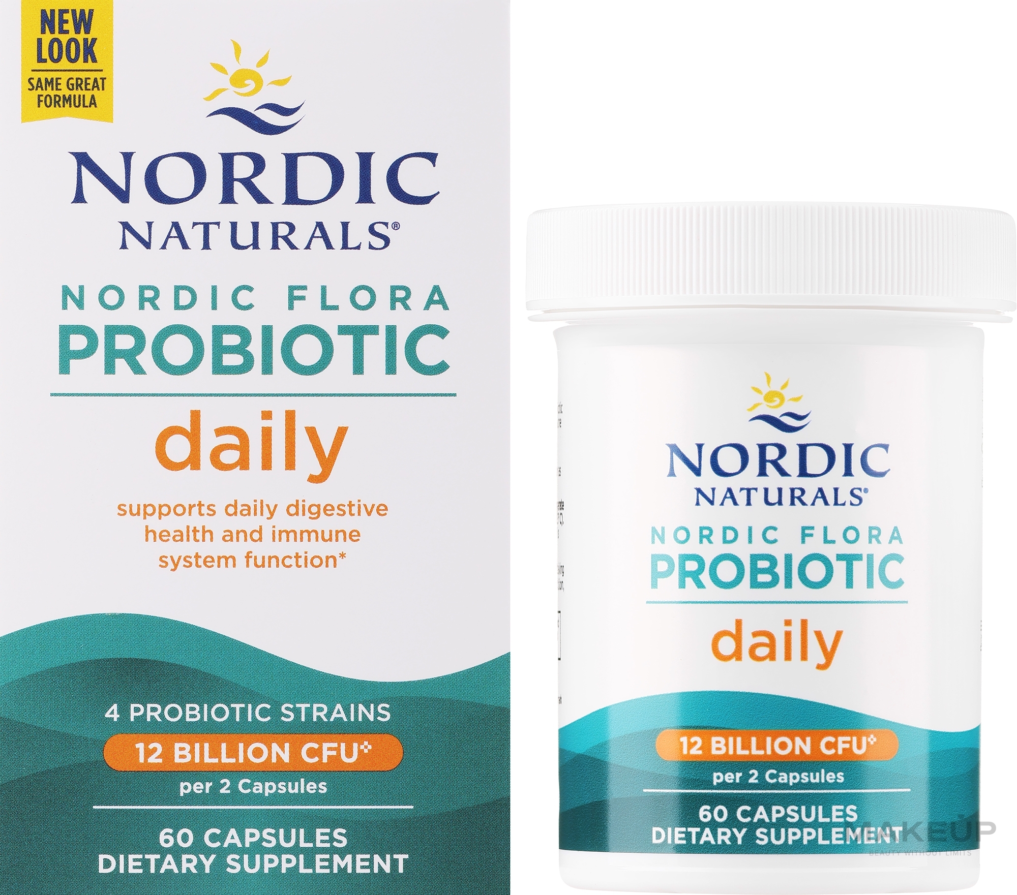 Suplement diety Probiotyki - Nordic Naturals Probiotic Daily — Zdjęcie 60 szt.