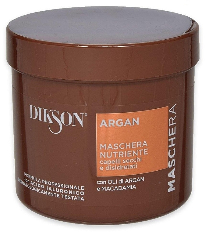 Odżywcza maska do włosów - Dikson Argan Nourishing Mask — Zdjęcie N1