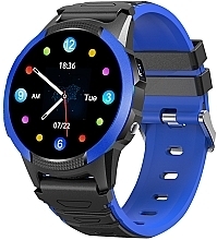 Inteligentny zegarek dla dzieci, niebieski - Garett Smartwatch Kids Focus 4G RT — Zdjęcie N1