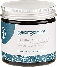 Naturalna pasta do zębów - Georganics English Peppermint Natural Toothpaste — Zdjęcie N2