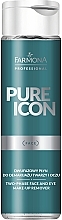 Kup Dwufazowy płyn do demakijażu twarzy i oczu - Farmona Professional Pure Icon Two-Phase Face And Eye Makeup Remover 