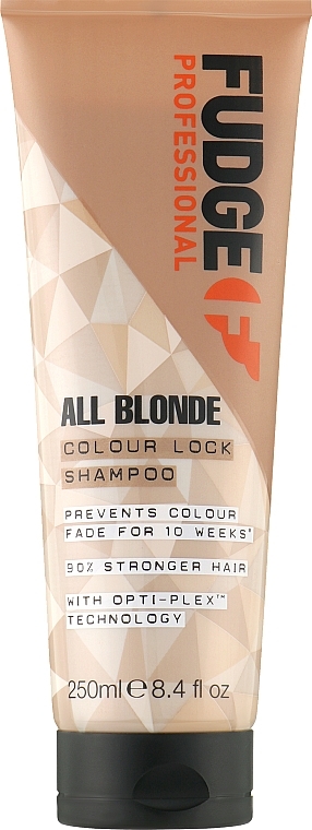 Szampon do włosów blond - Fudge Professional All Blonde Colour Lock Shampoo — Zdjęcie N1