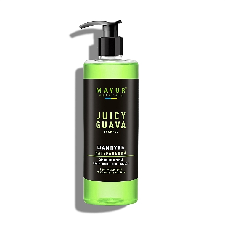 Wzmacniający naturalny szampon do włosów normalnych Guawa - Mayur — Zdjęcie N2