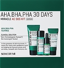 Kup Zestaw mini do cery problematycznej - Some By Mi Aha-Bha-Pha 30 Days Miracle Ac Sos Kit (f/foam/30ml + f/toner/30ml + f/ser/10ml + f/cr/20ml)