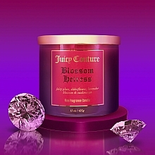 Świeca zapachowa - Juicy Couture Blossom Heiress Fine Fragrance Candle — Zdjęcie N3