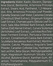Maseczka z glinki z ekstraktem z piołunu - Isntree Mugwort Calming Clay Mask — Zdjęcie N3