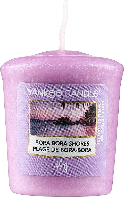 Świeca zapachowa - Yankee Candle Bora Bora Shores Votive Candle — Zdjęcie N1