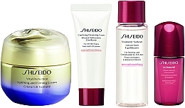 Zestaw - Shiseido Vital Perfection Holiday Kit (f/cr/50ml + clean/foam/15ml + f/lot/30ml + f/conc/10ml) — Zdjęcie N4