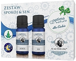 Kup Zestaw Spokój + Sen - Optima Natura N-Active Oil Calmness & Sleep (oil/2x10ml)