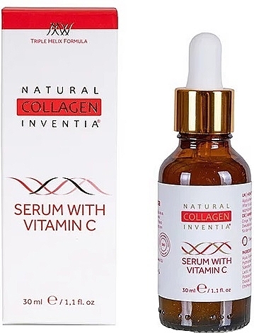 Serum do twarzy z witaminą C - Natural Collagen Inventia Serum With Vitamin C — Zdjęcie N1