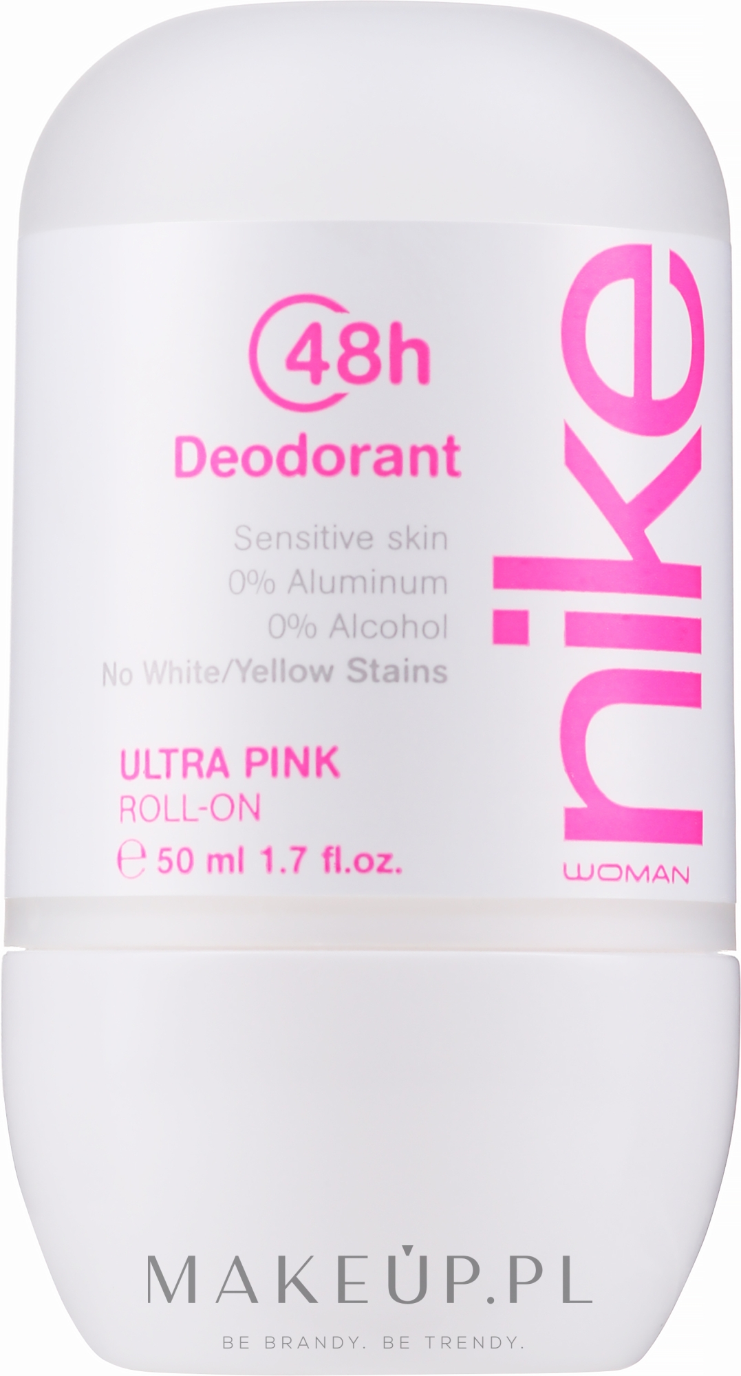 Naturalny dezodorant w kulce - Nike Woman Ultra Pink Roll On — Zdjęcie 50 ml