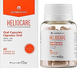 Kompleksowa ochrona, Filtr słoneczny w kapsułkach - Cantabria Labs Heliocare Oral Capsulas — Zdjęcie N2