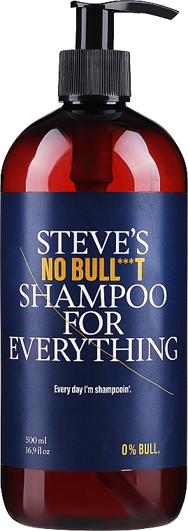 Szampon dla mężczyzn - Steve´s No Bull***t Shampoo for Everything — Zdjęcie N2