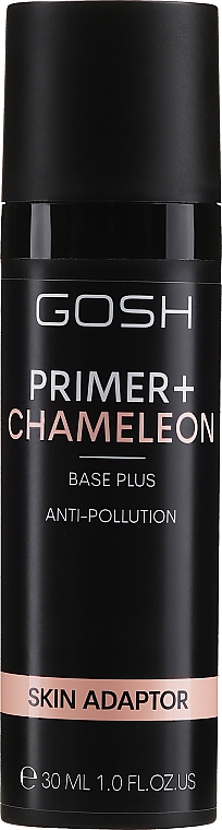 Baza pod makijaż wyrównująca kolor skóry - Gosh Copenhagen Primer Plus Skin Adaptor Anti-Pollution Chameleon